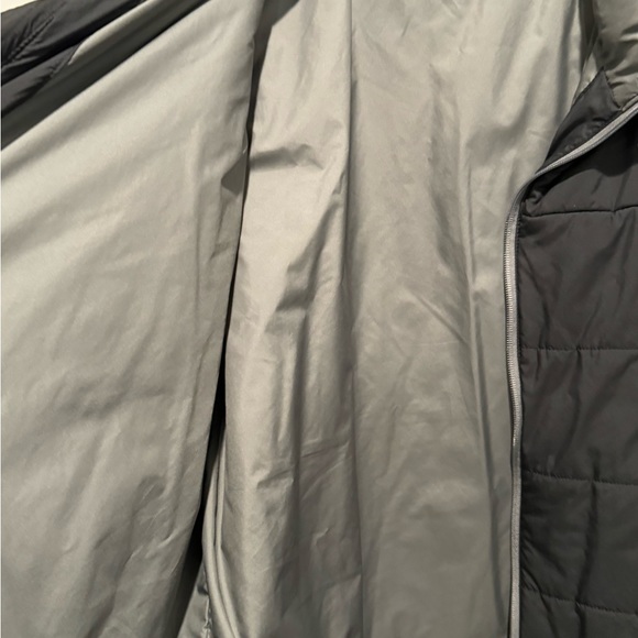 Worn once! Men’s north face jacket, black and gray combo. - Picture 3 of 3